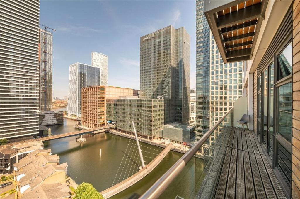 Penthouse Canary Wharf - Free Wifi London Luaran gambar
